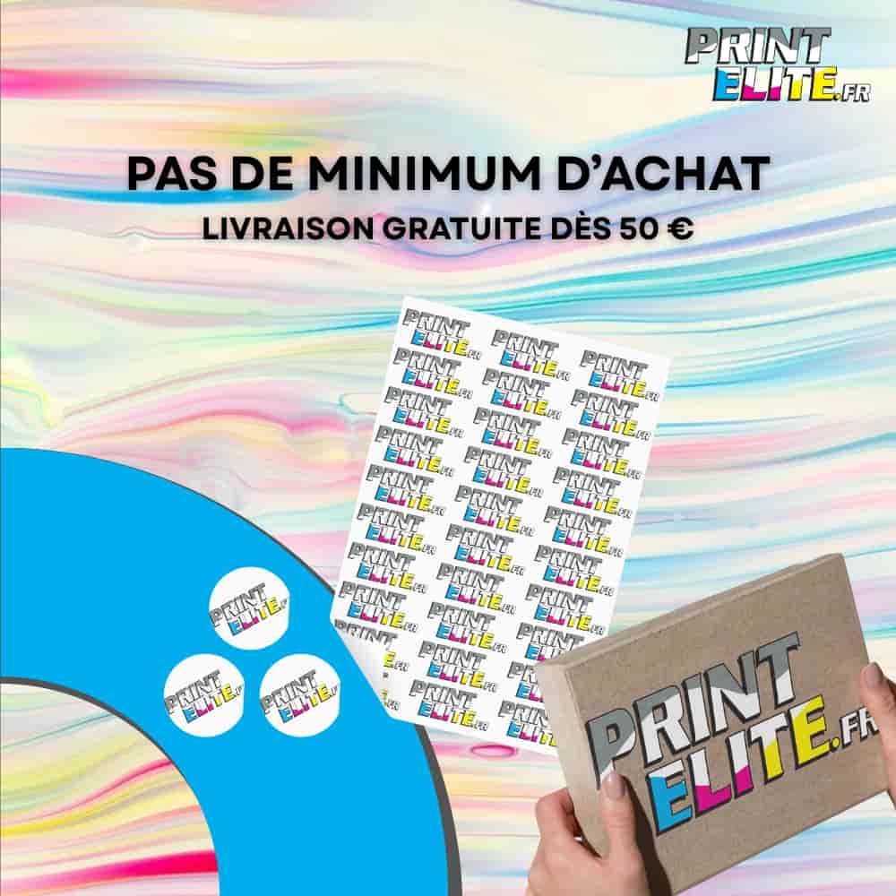 Pas de minimum d'achat