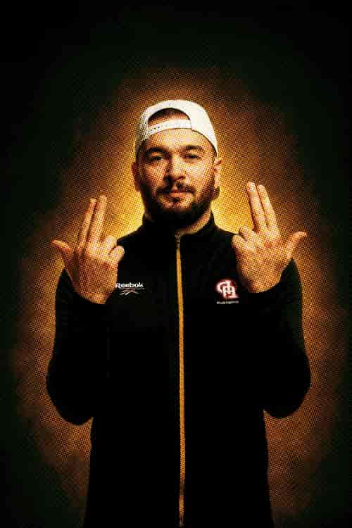 Vêtement floqué Halftone - Vue visuel